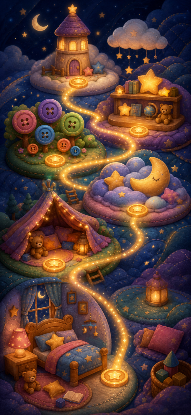 Teddy Toy Match dream level map.